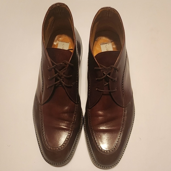 Mezlan Prato Leather Dress Boots Men's Size 10M - Picture 3 of 12